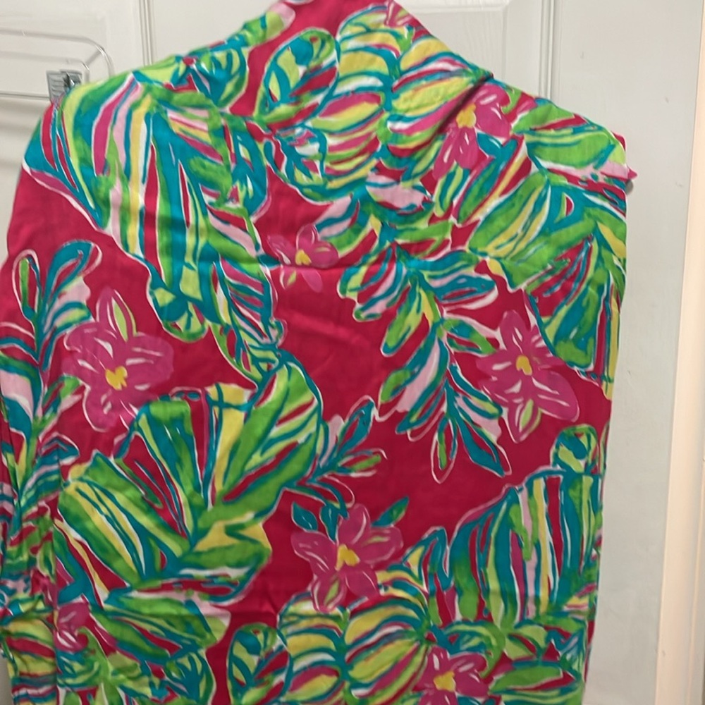Lilly Pulitzer oversized wrap shawl